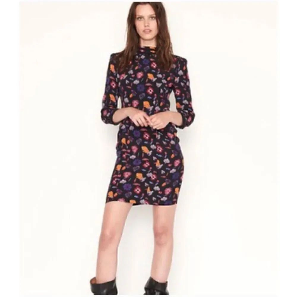Ba&sh Maha floral print dress size US 8